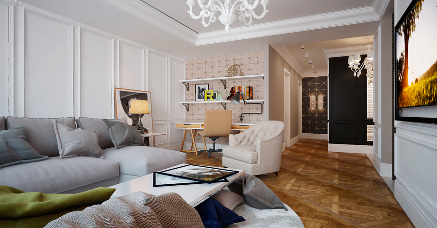 Дизайн-проект интерьера квартиры Санкт-Петербург